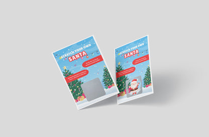 Scratch Your Own Santa – Fun Scratch-Off Card, Holiday Novelty for Kids & Adults, Stocking fillers, Secret Santa, Chritmas Parties - Alternative to Grow Your Own Kits - Gift Envelope Included