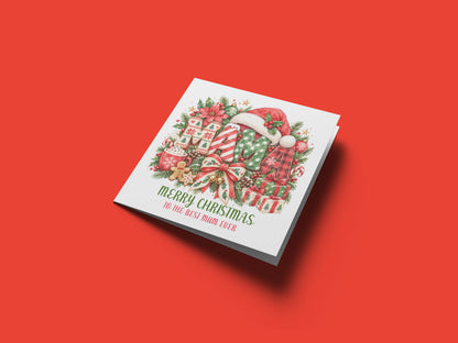 Christmas Card for Mum – Best Mum Ever