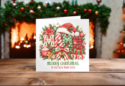 Christmas Card for Mum – Best Mum Ever