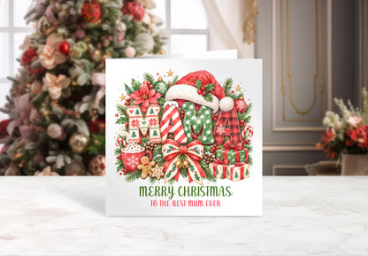 Christmas Card for Mum – Best Mum Ever